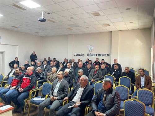 İlçemizde Köy ve Mahalle Muhtarlarına Bilgilendirme Toplantısı Yapıldı